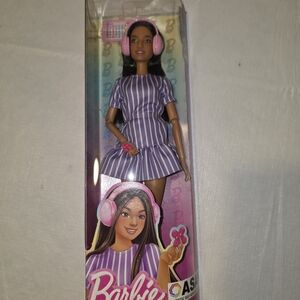 Autism Barbie Doll with Pink Headphones